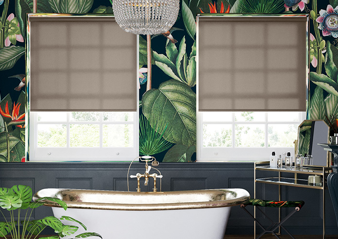 Roma, Smoke Brown - Twist&Fit Roller Blind - Image 3